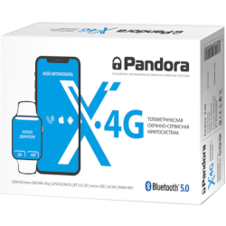 Новая охранно-сервисная микросистема Pandora X-4G!